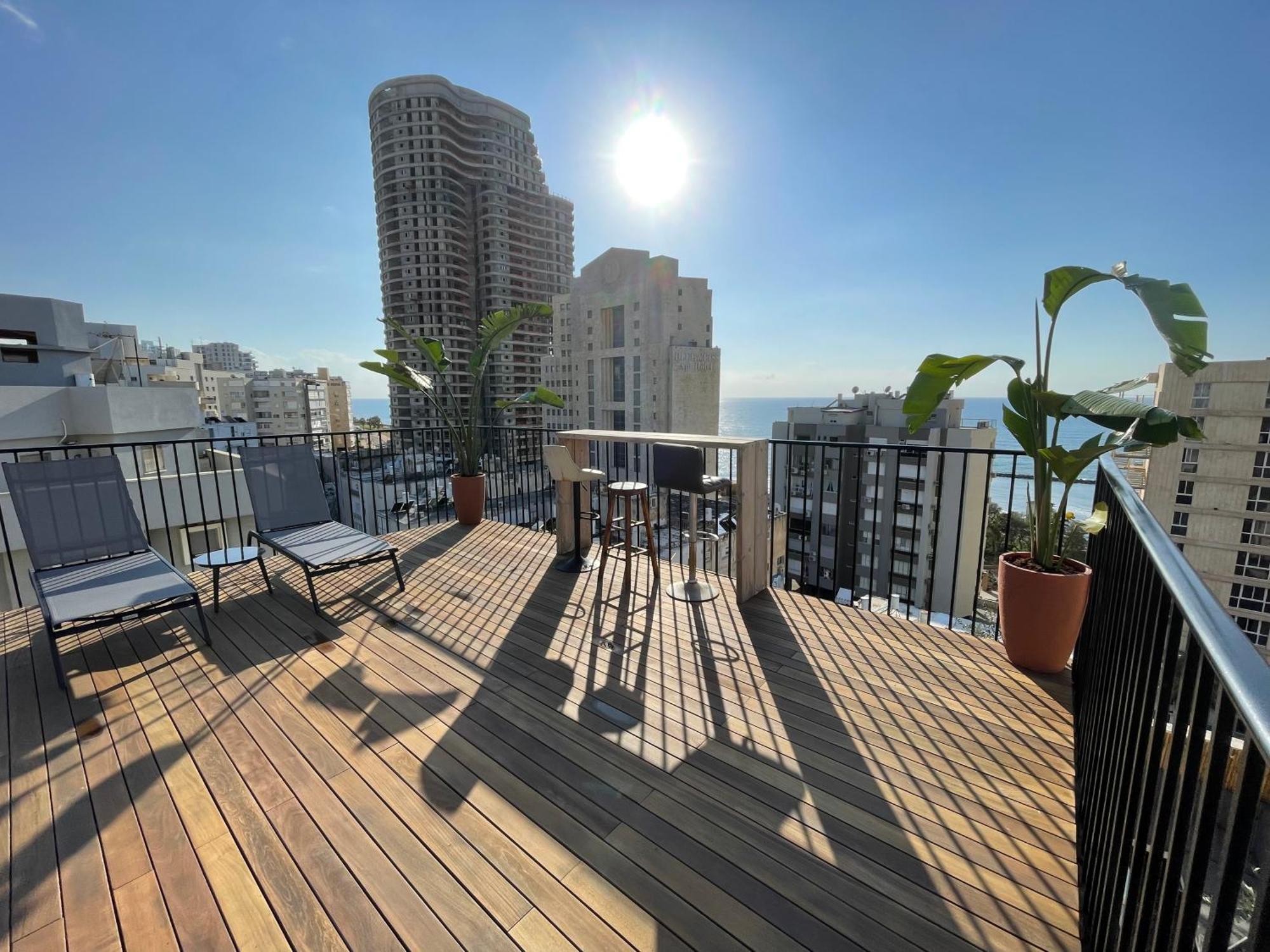 Roof Top 3 Floors Netanya Dış mekan fotoğraf